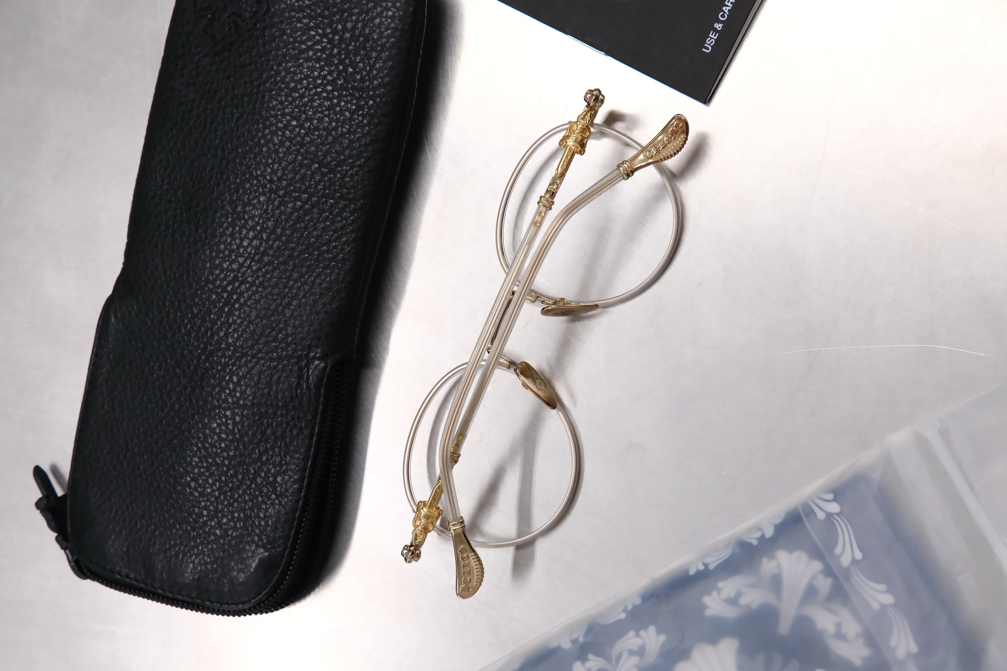 Chrome Hearts Chrome Hearts firkin glasses Size ONE SIZE - 2 Thumbnail