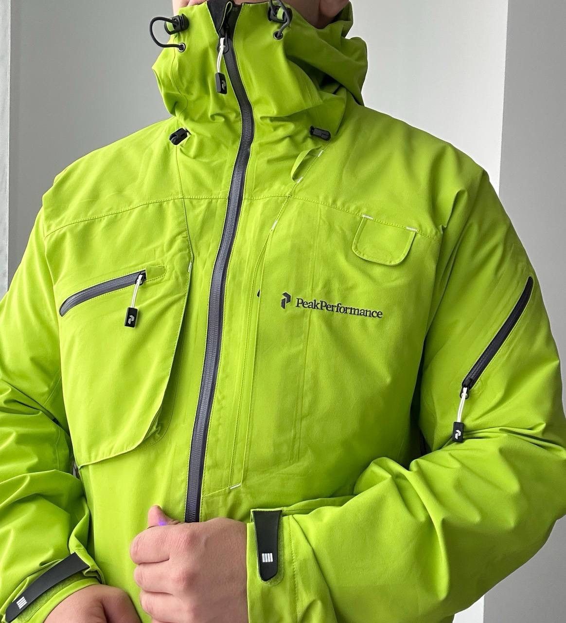 Peak Performance × Vintage Vintage Peak Performance Green Outdoor Style Heli Alp Jacket Size US L / EU 52-54 / 3 - 14 Thumbnail