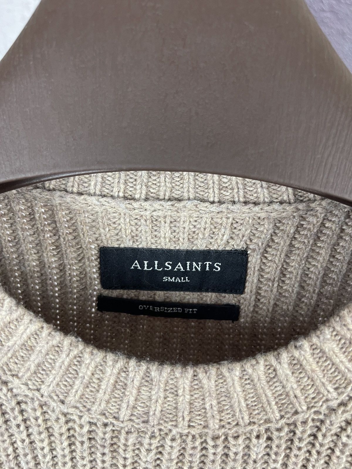 Allsaints Allsaints Ivann Crew sweater distressed oversized fit knit Size US S / EU 44-46 / 1 - 9 Thumbnail