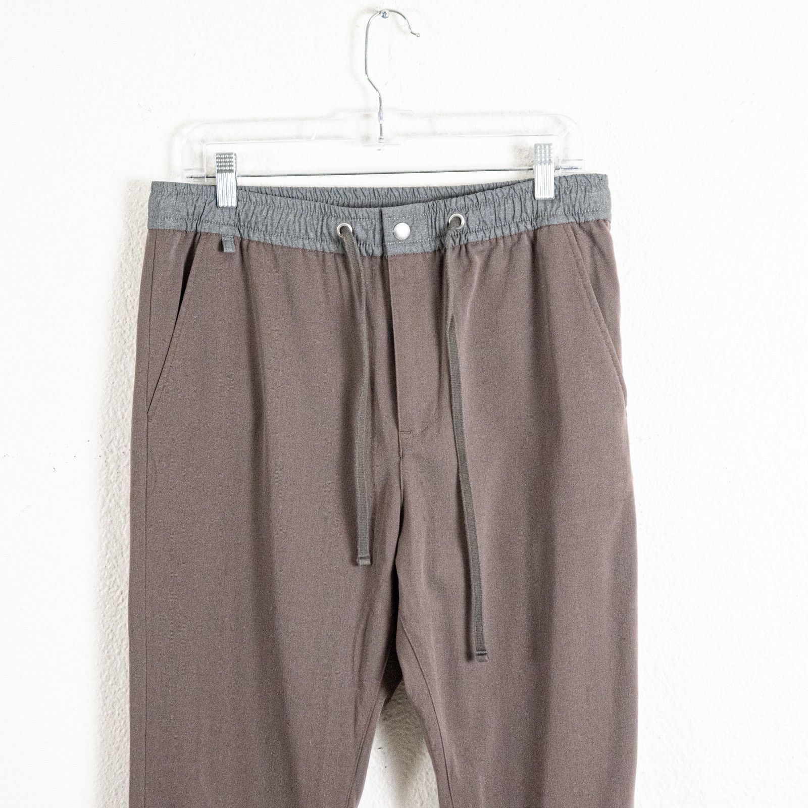 Beams Plus BEAMS Japan Men's Drawstring jogger Pants Gray size Large Size US 32 / EU 48 - 2 Thumbnail