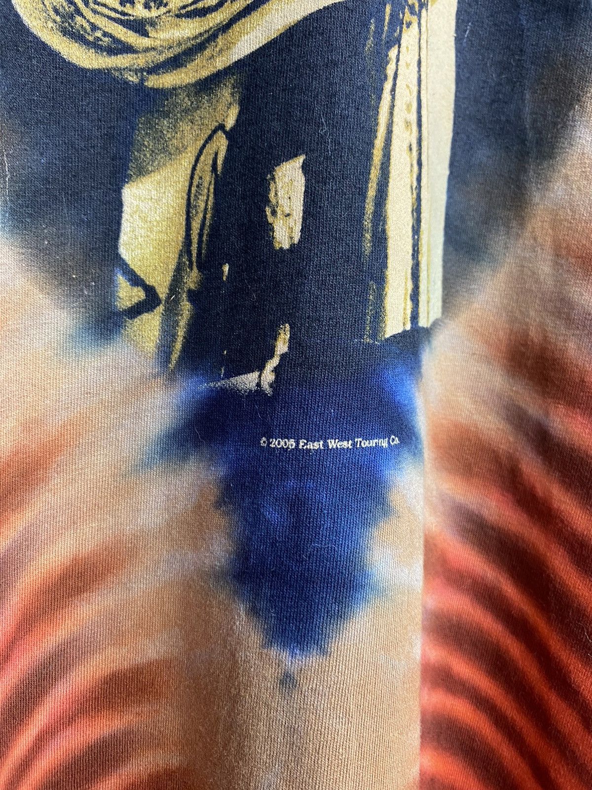 Gildan VINTAGE 2005 BOB DYLAN EAST WEST TOURING T-SHIRT Size US XXL / EU 58 / 5 - 3 Thumbnail
