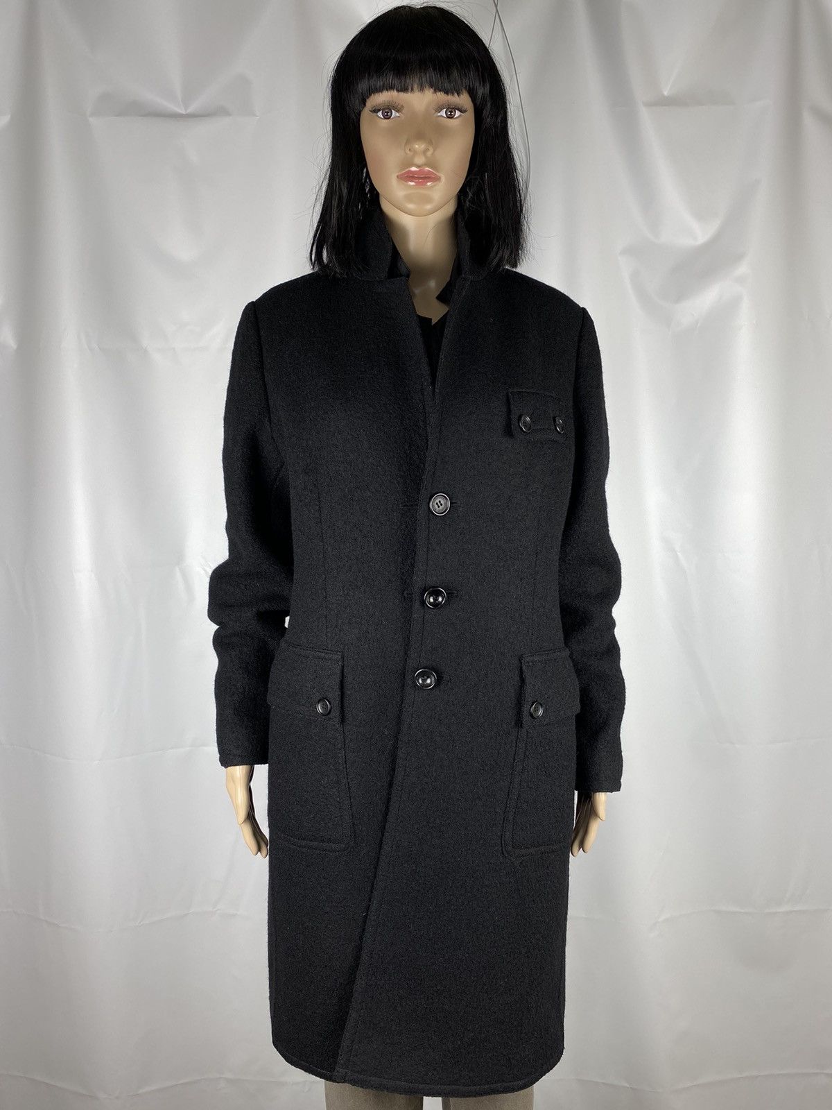Other Seventy 1970 Wool-Nylon Reversible Coat Size M / US 6-8 / IT 42-44 - 3 Thumbnail