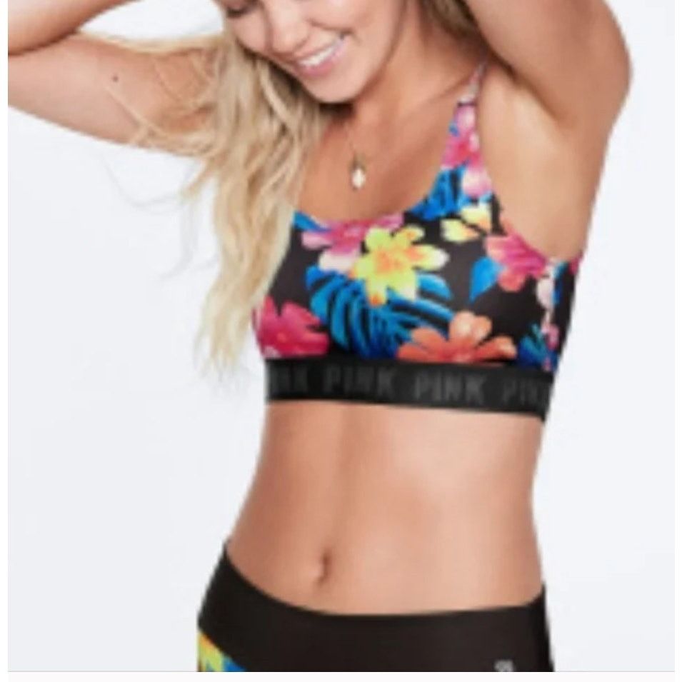 Pink × Victoria's Secret Victoria's Secret PINK Ultimate Gym to Swim Sports Bra -Sz M Size ONE SIZE - 12 Thumbnail