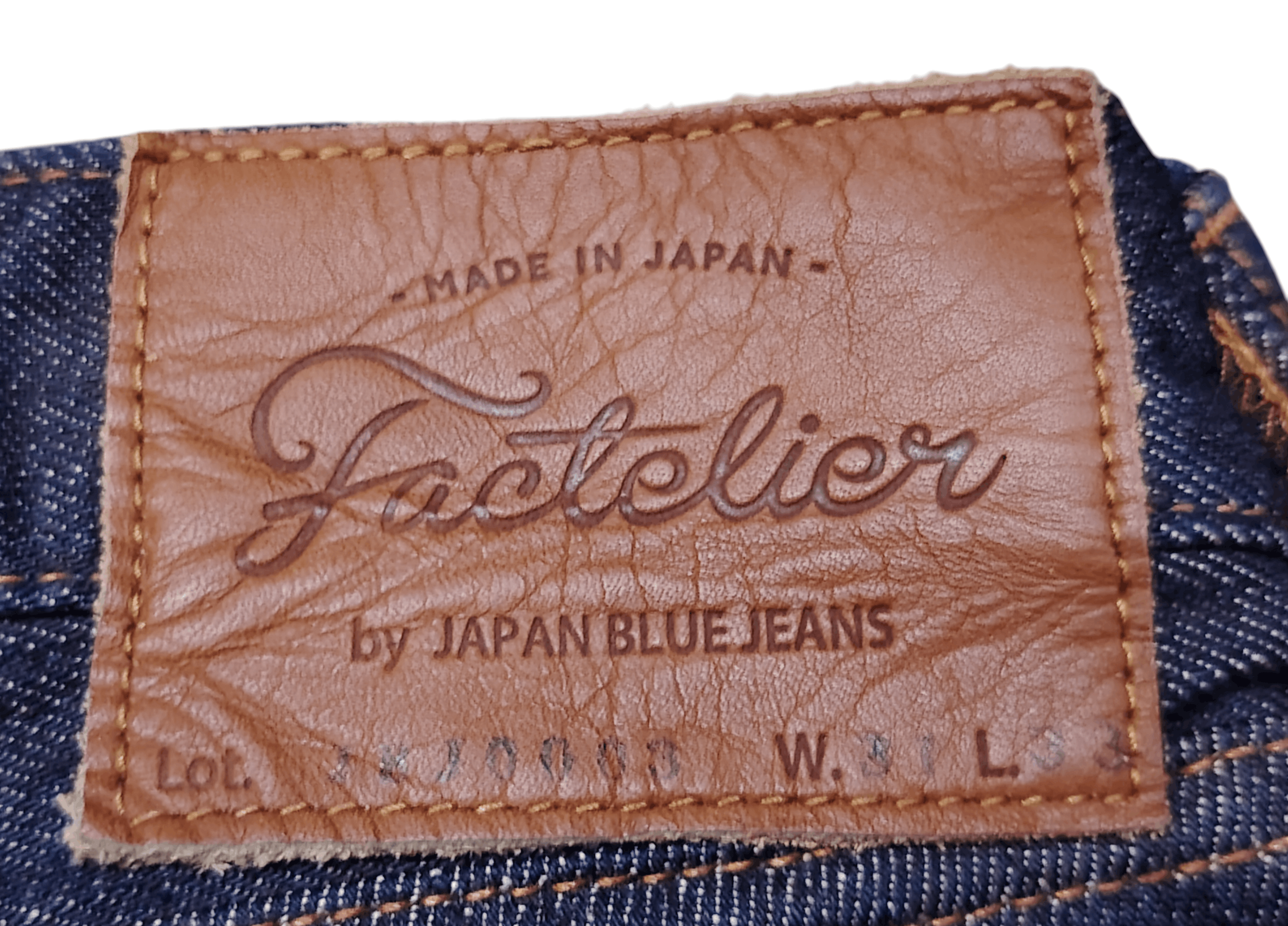 Japan Blue factelier by japan blue jeans selvedge Size US 31 - 10 Thumbnail