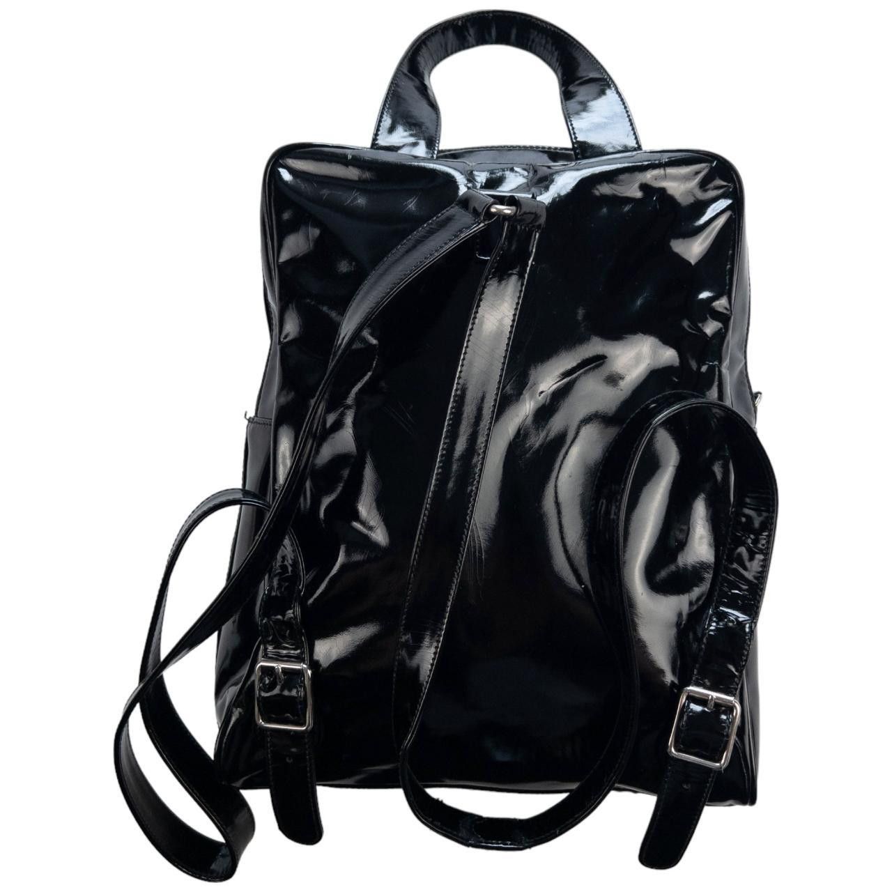 Gucci Vintage Gucci PVC Backpack Size ONE SIZE - 2 Thumbnail
