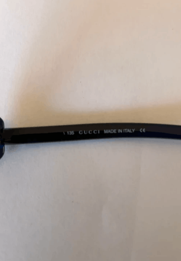 Gucci Gucci Sunglasses Logo GG1188 Shield Square Mask Vintage Size ONE SIZE - 4 Thumbnail