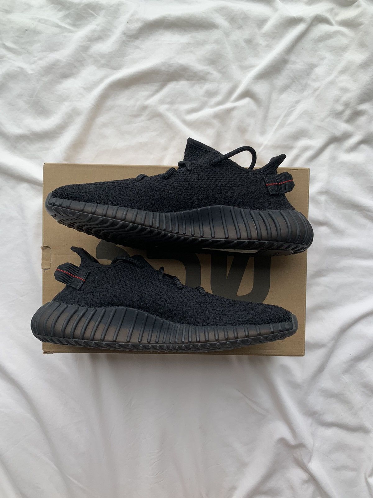 Adidas × Yeezy Adidas Yeezy Boost 350 V2 Bred - US9 Size US 9 / EU 42 - 3 Thumbnail
