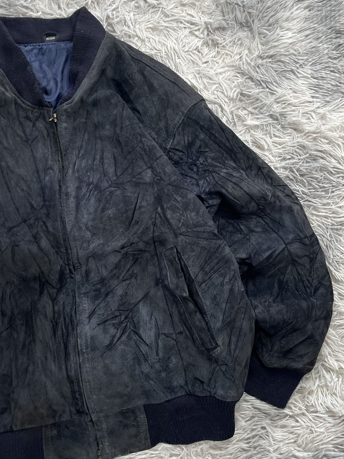 Vintage Vintage bomber Leather Jacket Size US M / EU 48-50 / 2 - 4 Thumbnail