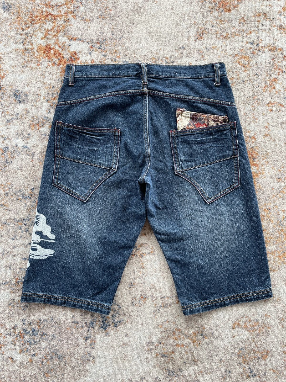 Karakuri Tamashii Memory Special Dragon Short Jeans Size US 34 / EU 50 - 2 Thumbnail