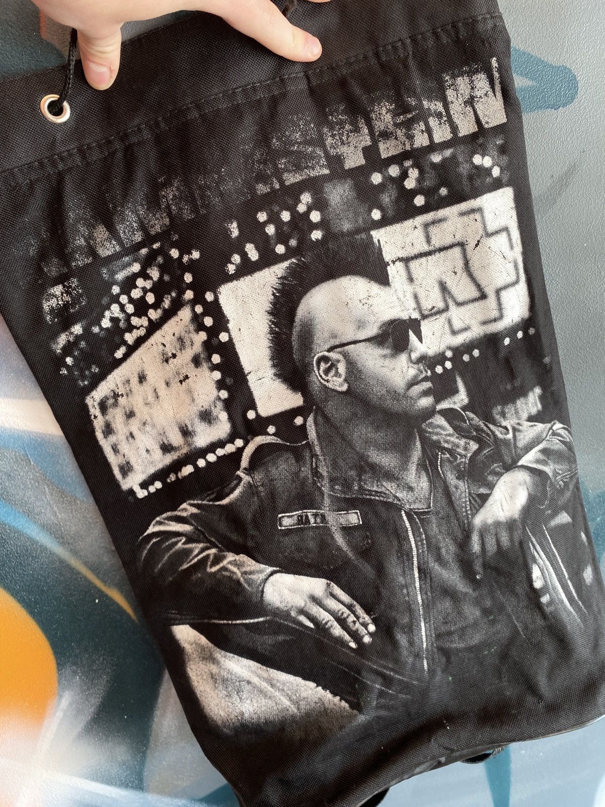 Band Tees VINTAGE RAMMSTEIN GYM BAG Size ONE SIZE - 6 Thumbnail