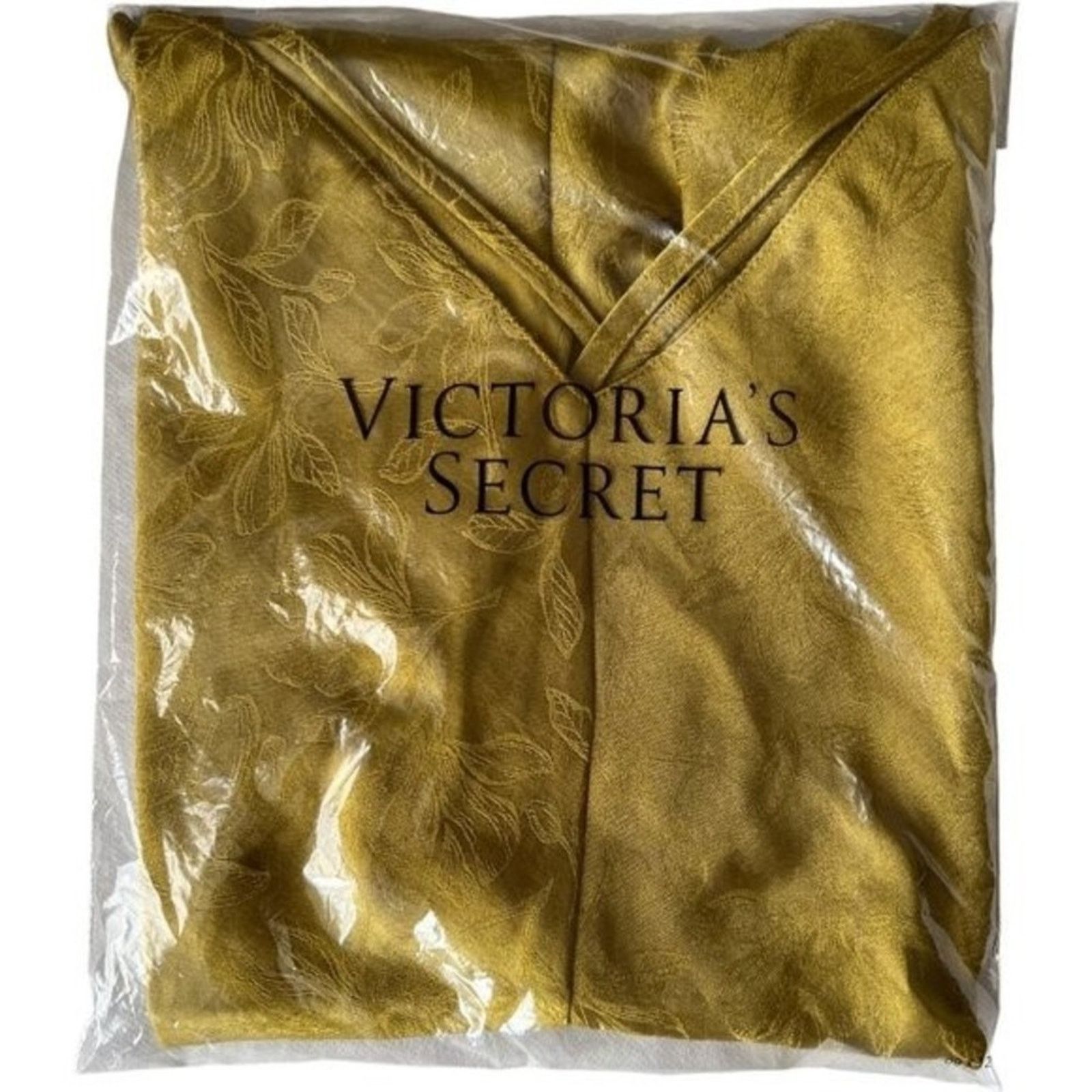 Victoria's Secret Victoria's Secret Yellow Tie-Back Satin Jacquard Romper, M Size ONE SIZE - 5 Thumbnail