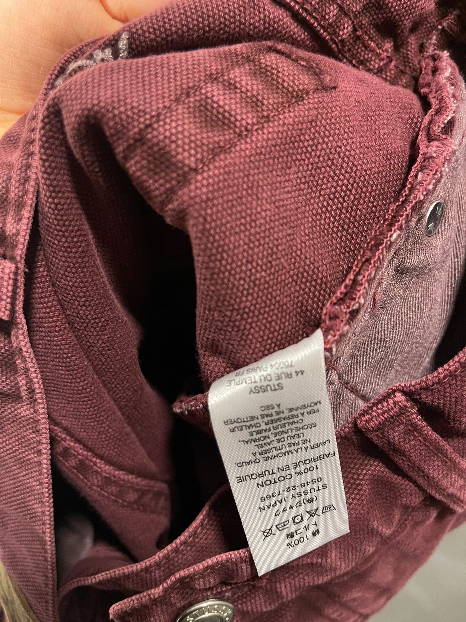 Stussy Stussy Big Ol Jean Shorts Red Size US 32 / EU 48 - 6 Thumbnail