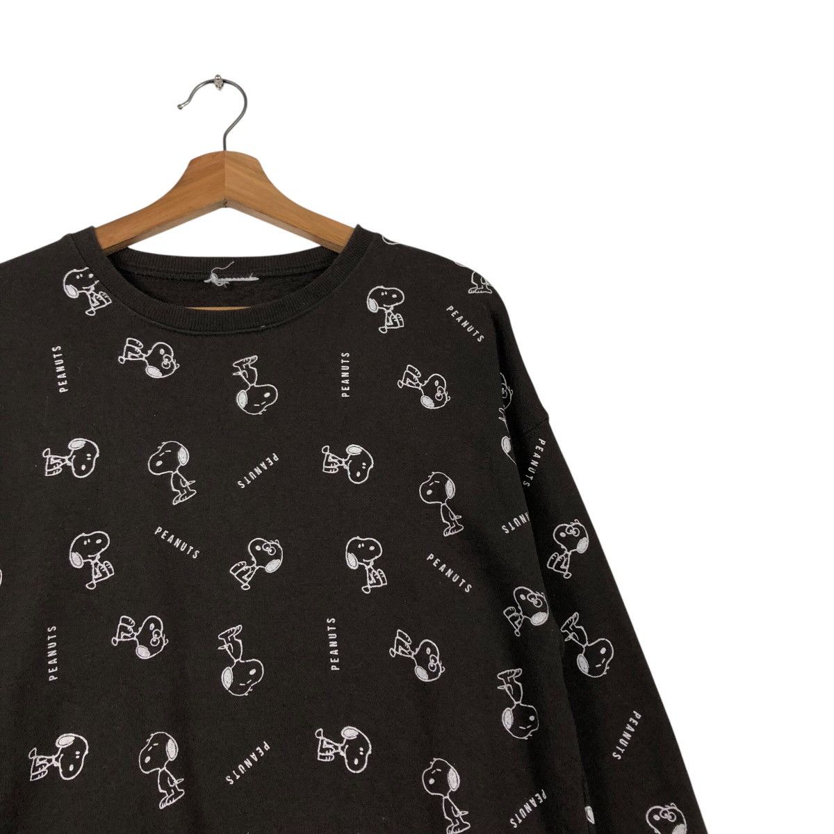 Cartoon Network × Japanese Brand 📌Vintage Sweatshirt Crewneck Full Print Peanuts Size US L / EU 52-54 / 3 - 7 Thumbnail