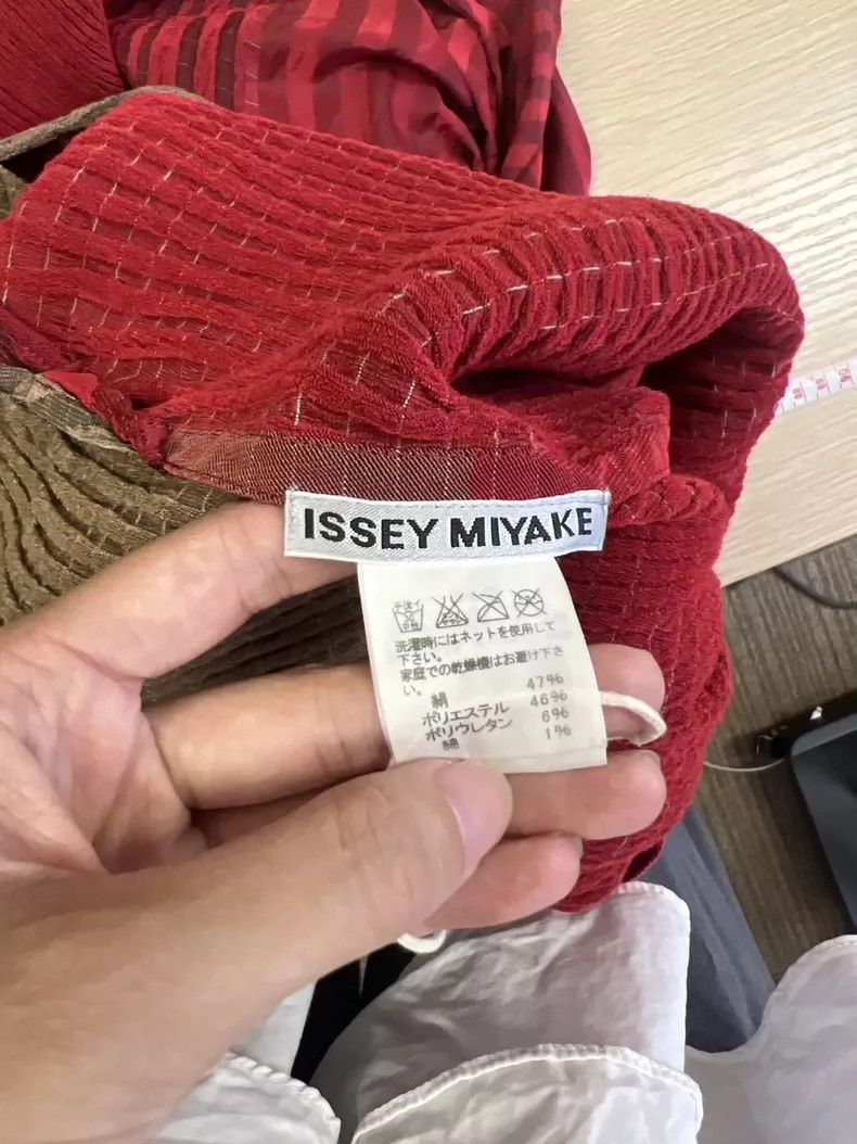 Issey Miyake Issey Miyake size:2 Red mainline fashion long dress Size M / US 6-8 / IT 42-44 - 5 Thumbnail