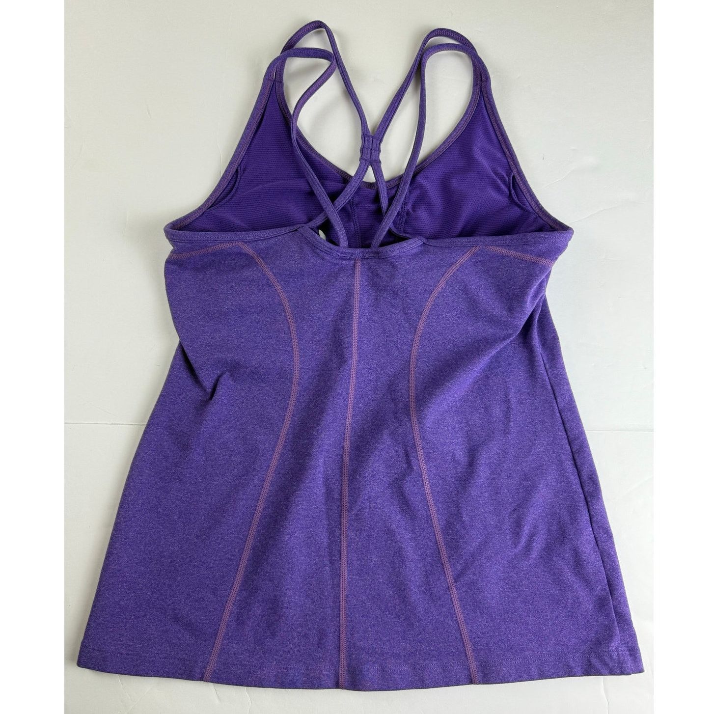 Athleta Athleta Empowerment Purple Tank Top - Size Medium Size M / US 6-8 / IT 42-44 - 4 Thumbnail