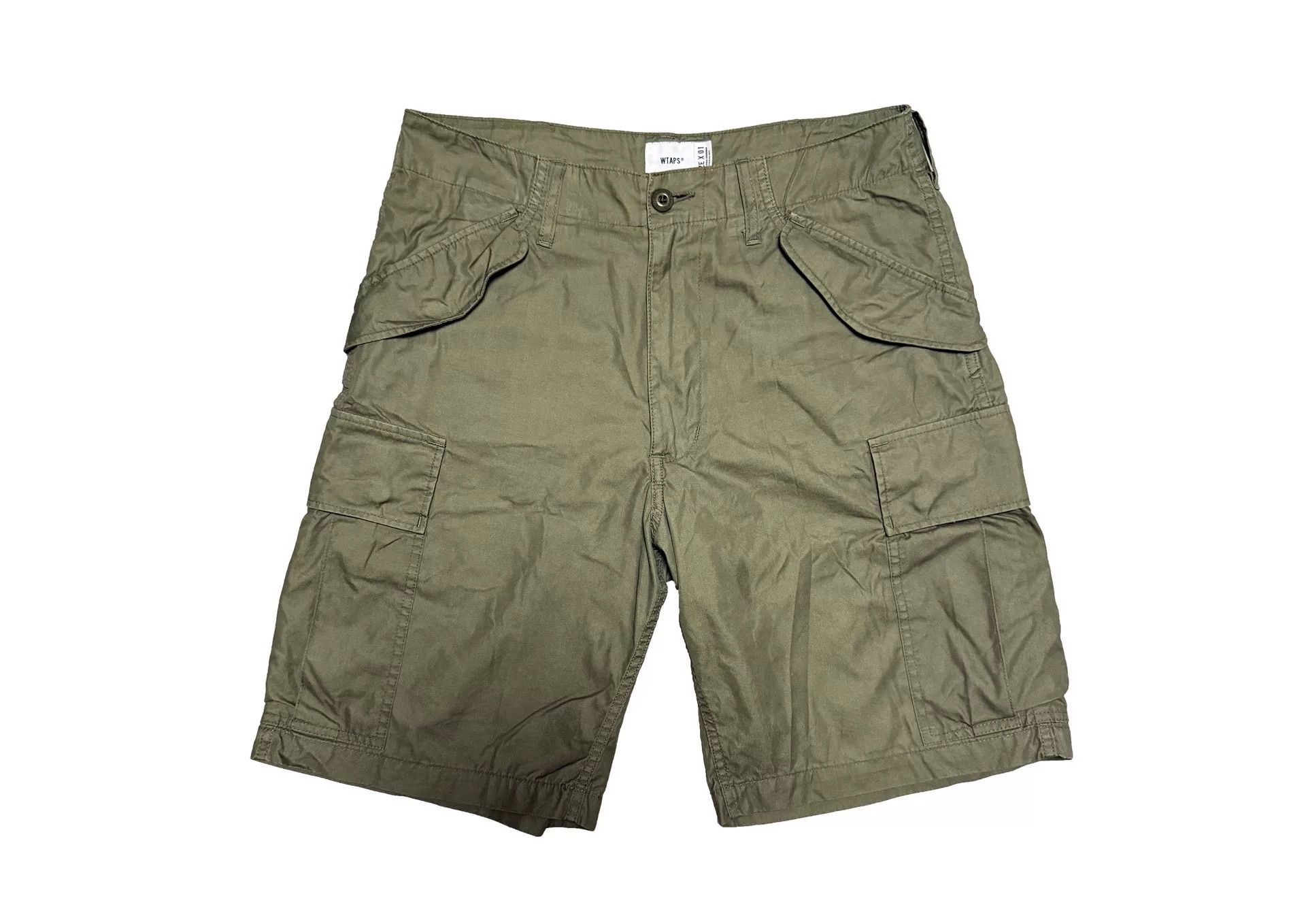 Wtaps WTAPS Olive Drab Cargo Shorts Size US 26 / EU 42 - 1 Thumbnail
