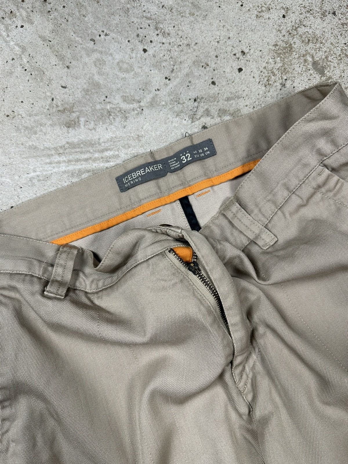 Icebreaker Icebreaker Merino Beige Cargo Shorts Multipocket Outdoor Size US 32 / EU 48 - 9 Thumbnail