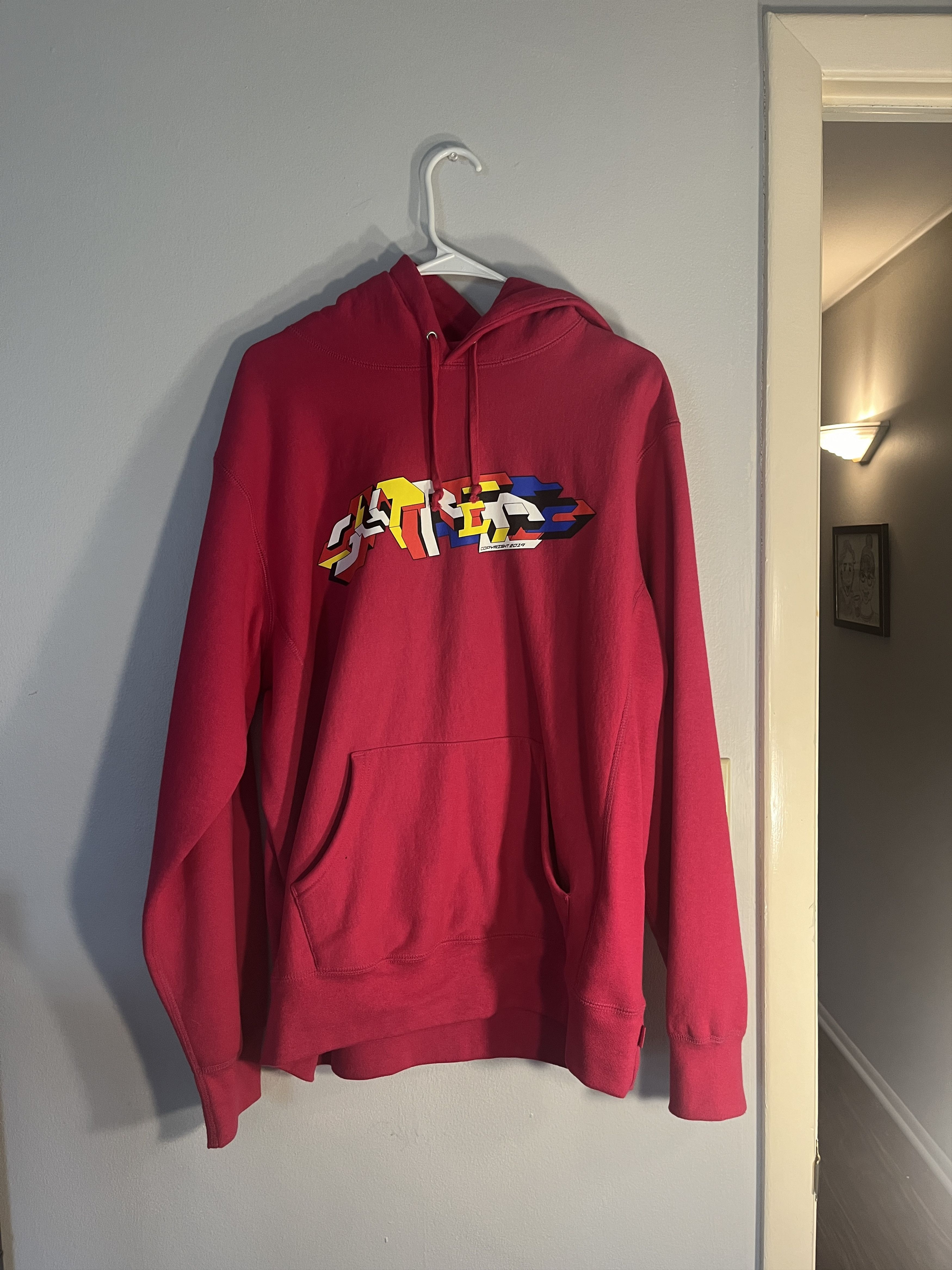 Supreme Supreme Delta Logo Hooded Sweatshirt Size US L / EU 52-54 / 3 - 1 Thumbnail