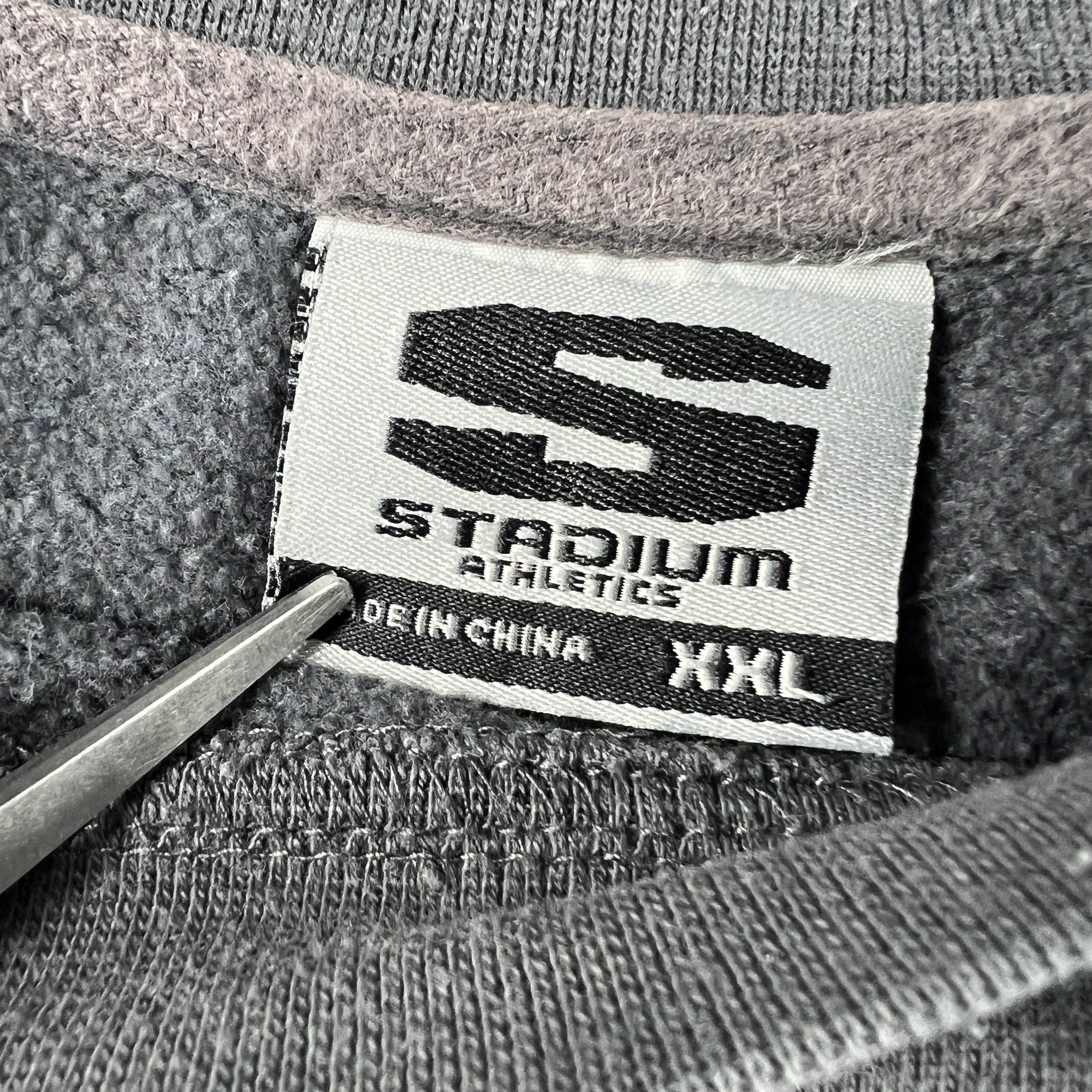 NCAA Stadium Kentucky Wildcats Sweatshirt Grey Faded Crewneck Size US XXL / EU 58 / 5 - 9 Thumbnail
