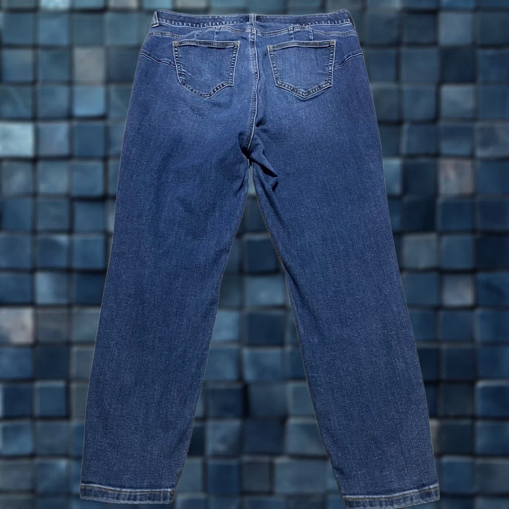 Torrid Torrid Jeans Pants 16P Blue Denim Medium Wash Skinny High Rise Petite Women Jeans Size 38" / US 16 / IT 52 - 1 Thumbnail