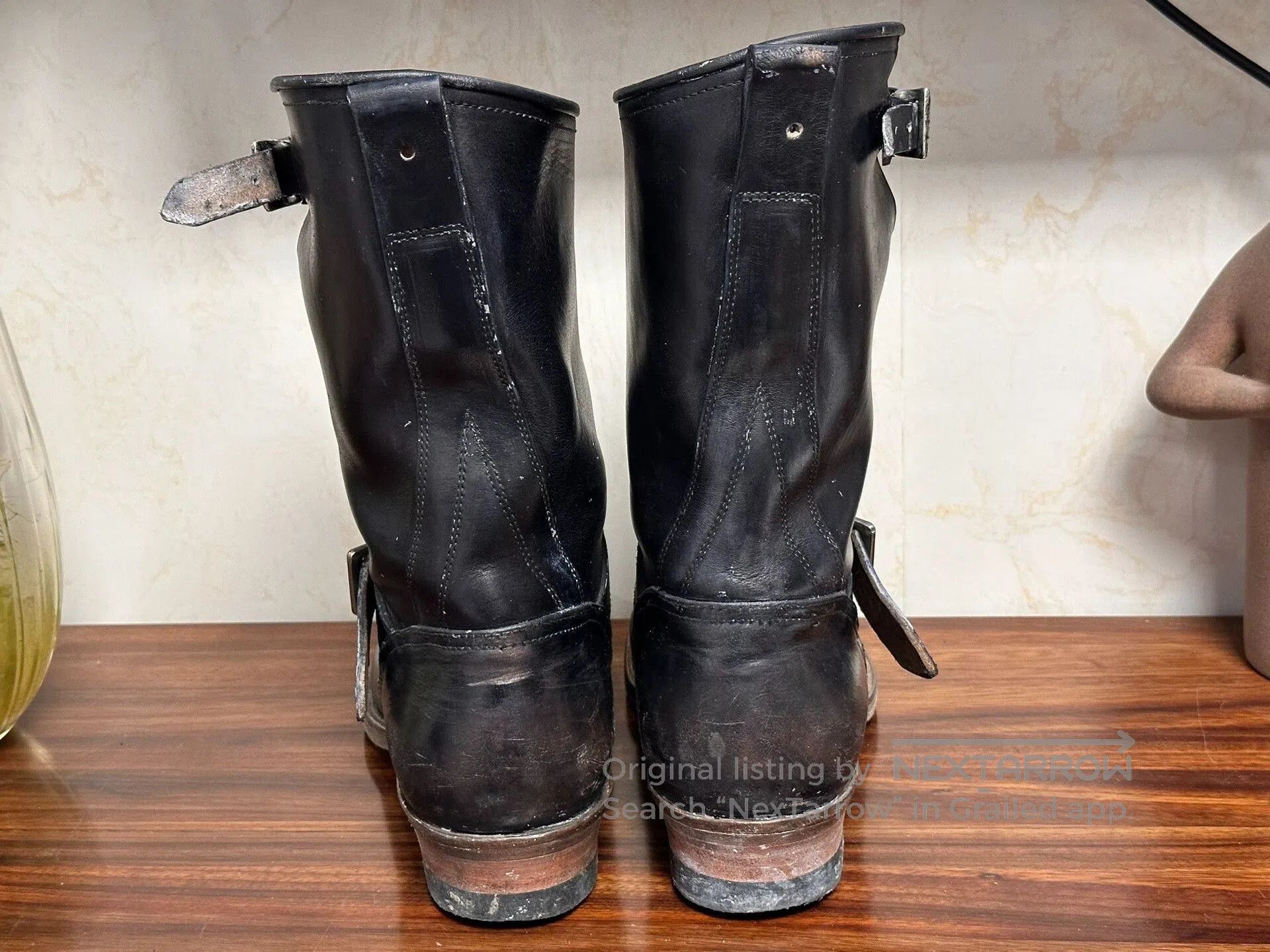 lot78 WM 1978 Engineer Boots. Size US 8 / EU 41 - 6 Thumbnail