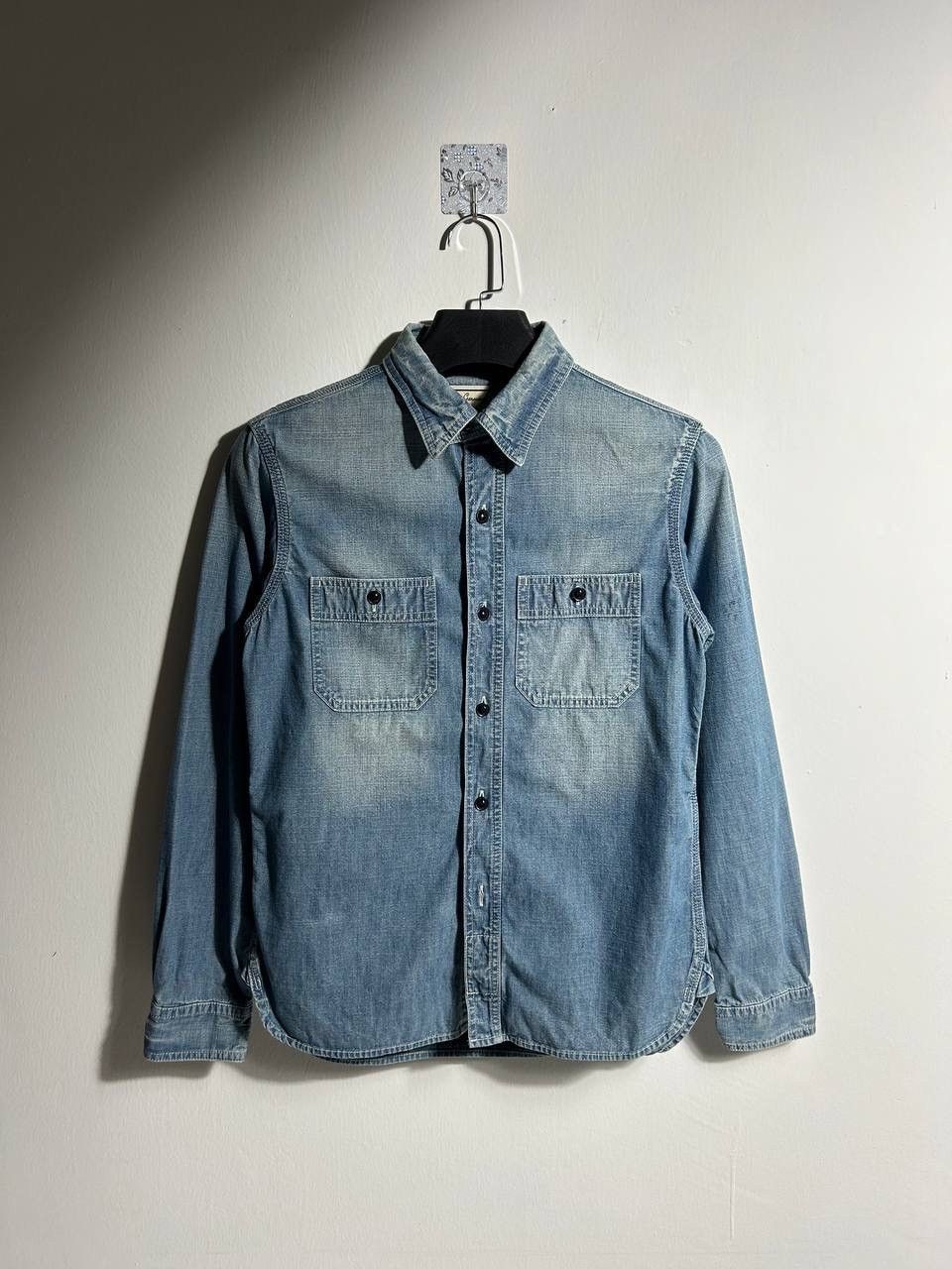 Schott Vintage Schott New York Denim Shirt Size US S / EU 44-46 / 1 - 6 Thumbnail