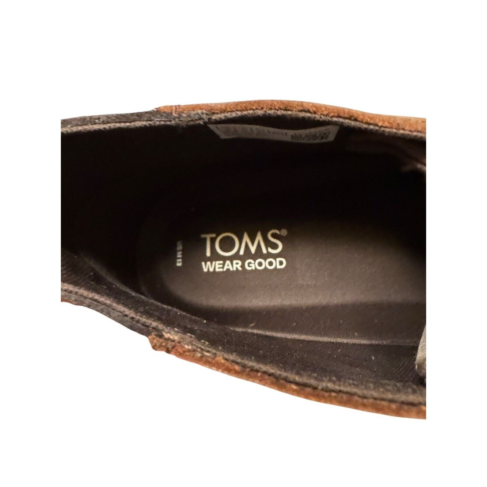 Toms TOM’S Navi Chukka Boots Water Resistant Brown Leather Size US 13 / EU 46 - 7 Thumbnail