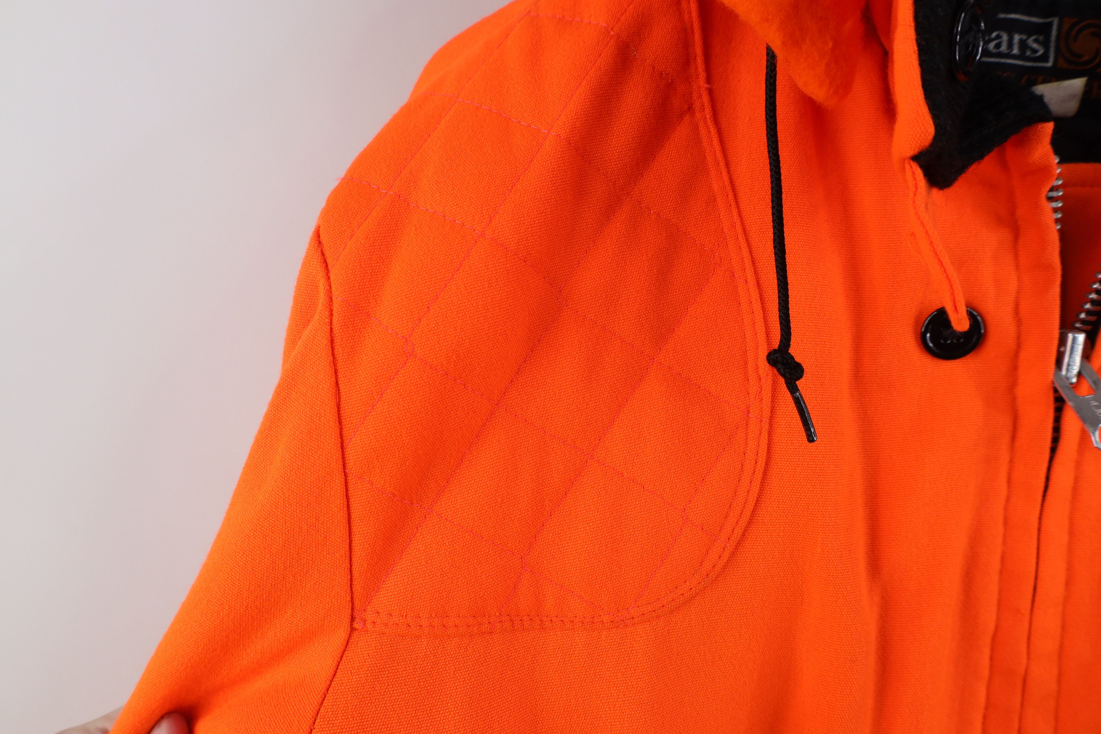 Vintage Vintage 70s Streetwear Hunting Chore Jacket Blaze Orange Size US XL / EU 56 / 4 - 7 Thumbnail