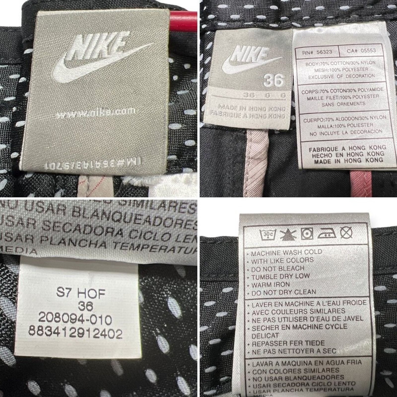Nike Nike Vintage Cargo Pants 34x32 Black Utility Tactical Baggy Size US 34 / EU 50 - 3 Thumbnail
