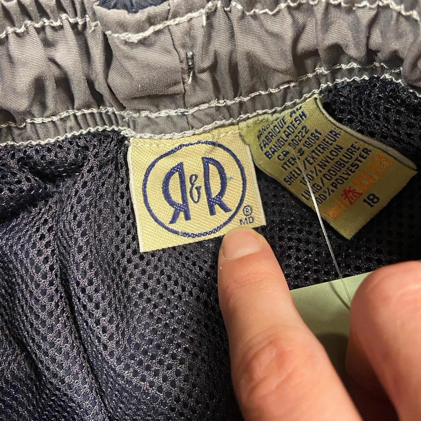 Vintage Vintage Navy R&R Track Pants Size US 30 / EU 46 - 3 Thumbnail