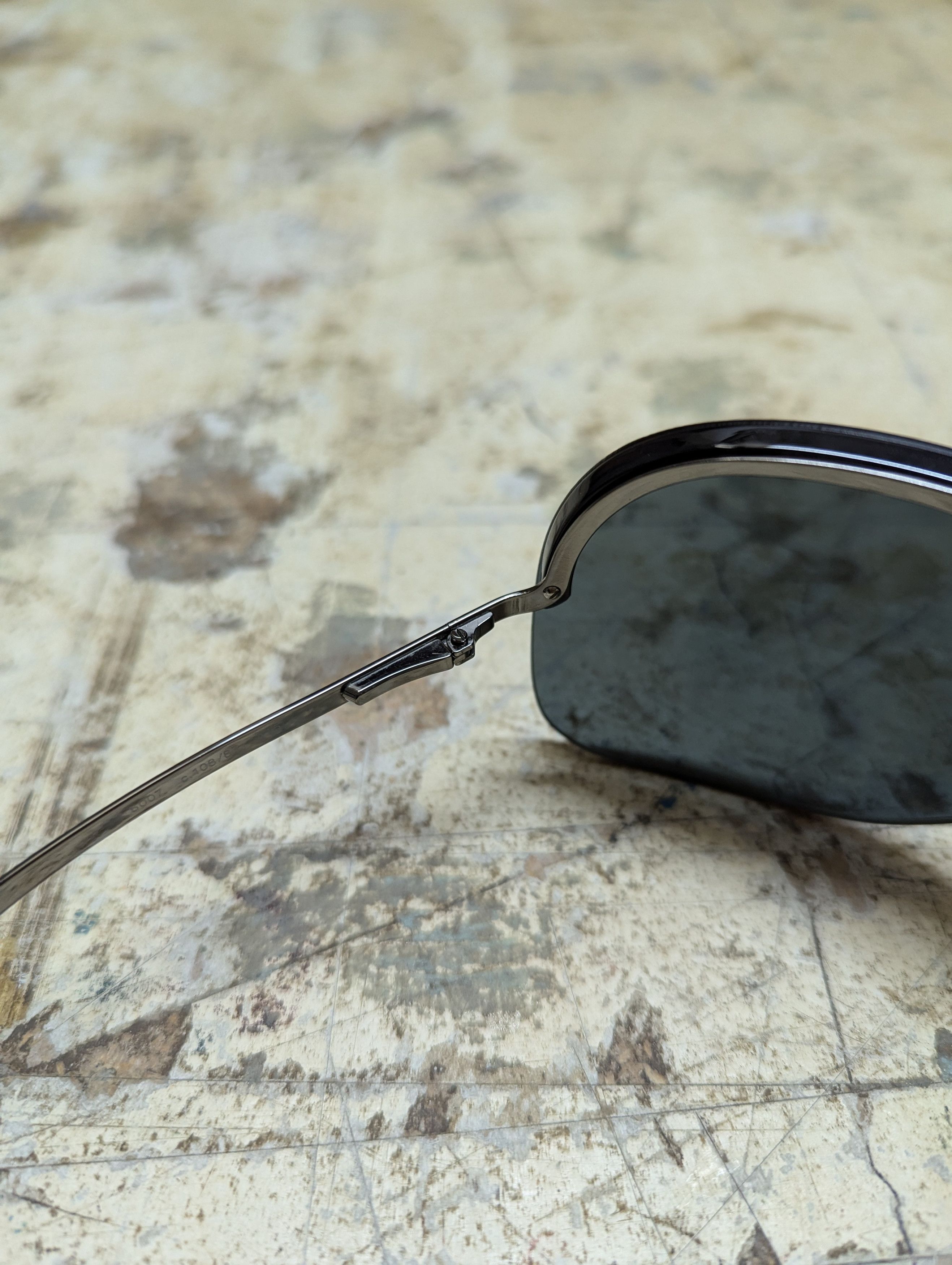 Chanel 00s Chanel Shield Rimless Sunglasses Size ONE SIZE - 15 Thumbnail
