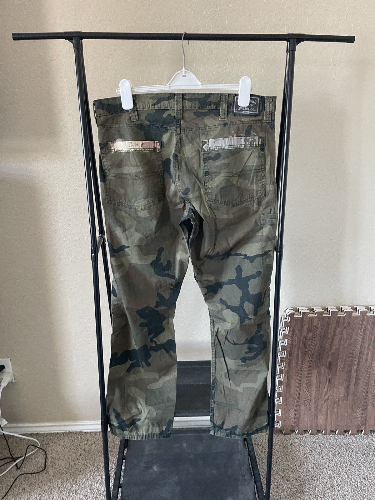 Levi's Levi’s Strauss Signature Gold camo Bleached Cargo’s Size US 38 / EU 54 - 5 Thumbnail