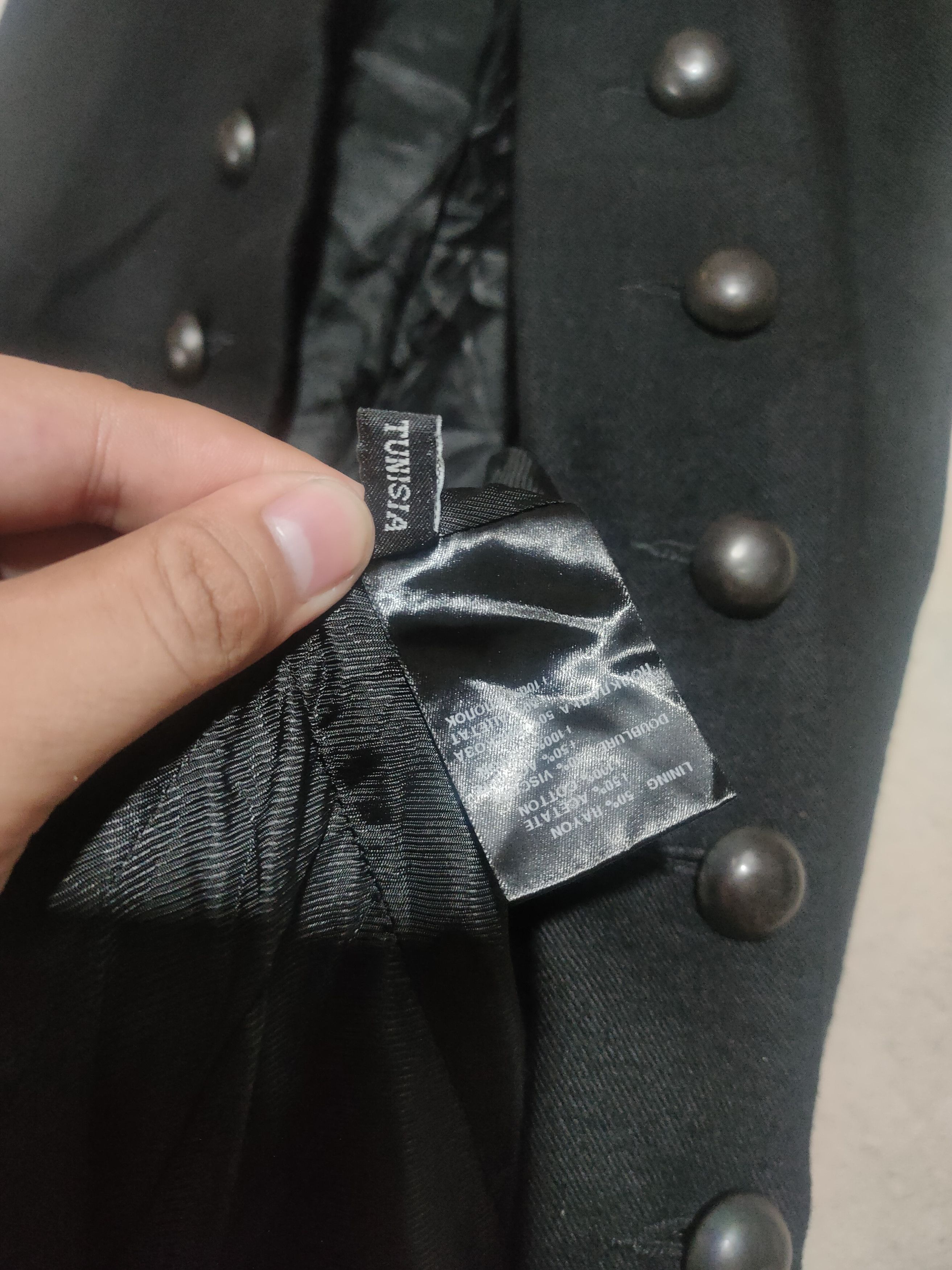 Ann Demeulemeester ANN DEMEULEMEESTER WOOL ARCHIVE RUNWAY VEST Size XS / US 0-2 / IT 36-38 - 8 Thumbnail