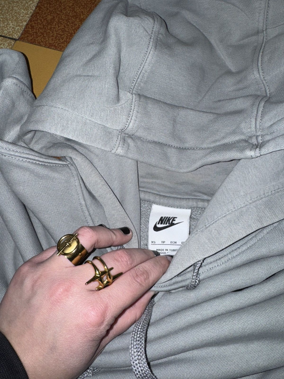 Nike grey hoodie nike Size US XS / EU 42 / 0 - 3 Thumbnail
