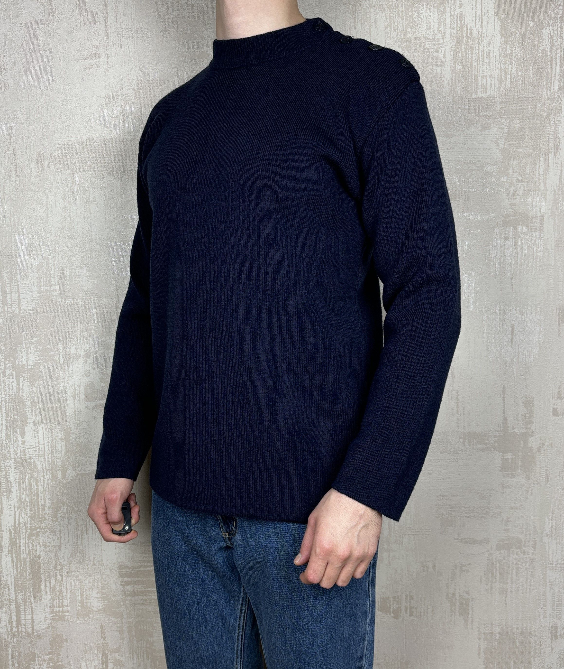 Armor-Lux × Saint James × Vintage Vintage CAP-Armor Sailor Fisherman Sweater Crew Made France Size US XL / EU 56 / 4 - 6 Thumbnail