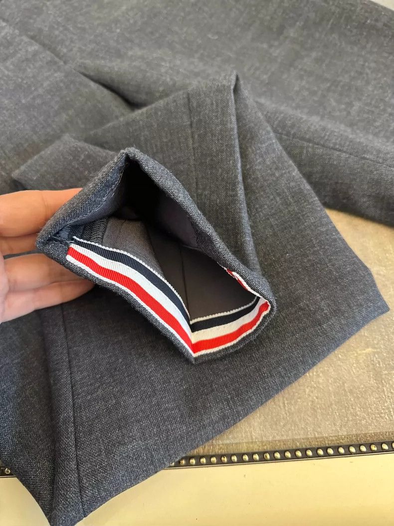 Thom Browne Thom Browne Wool trousers Size 38S - 4 Thumbnail