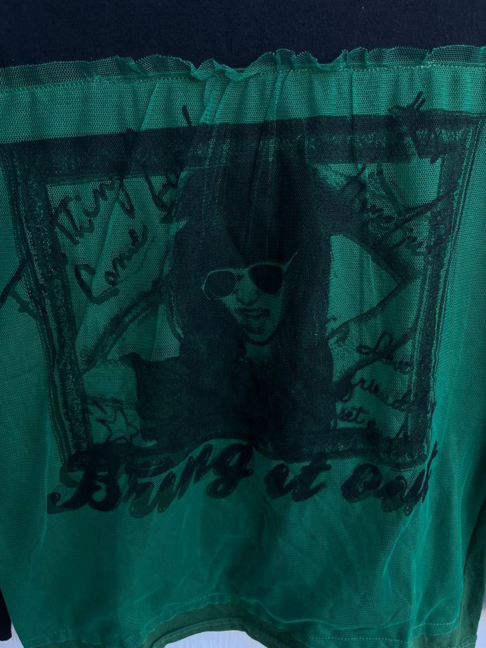 Hysteric Glamour Aqua Sky One Way Tee Y2k Punk Size M / US 6-8 / IT 42-44 - 3 Thumbnail