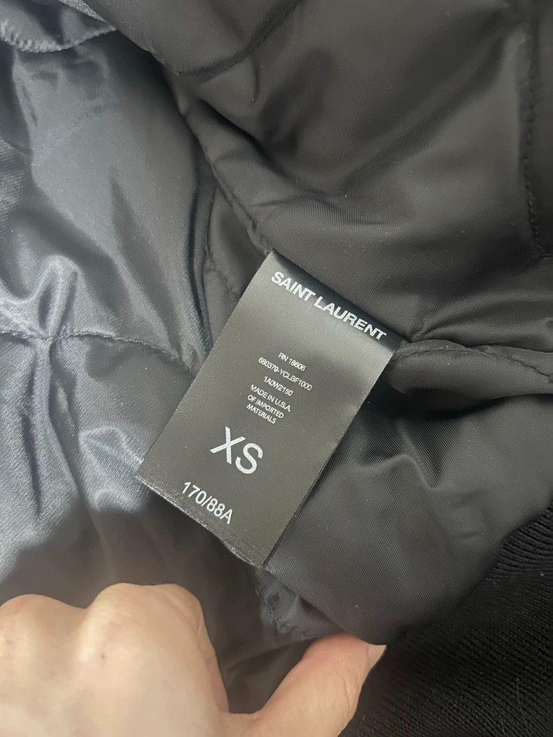 Saint Laurent Paris Saint laurent paris 2022FW Zip Hooded Bomber jacket 2506-Ne Size US XS / EU 42 / 0 - 6 Thumbnail