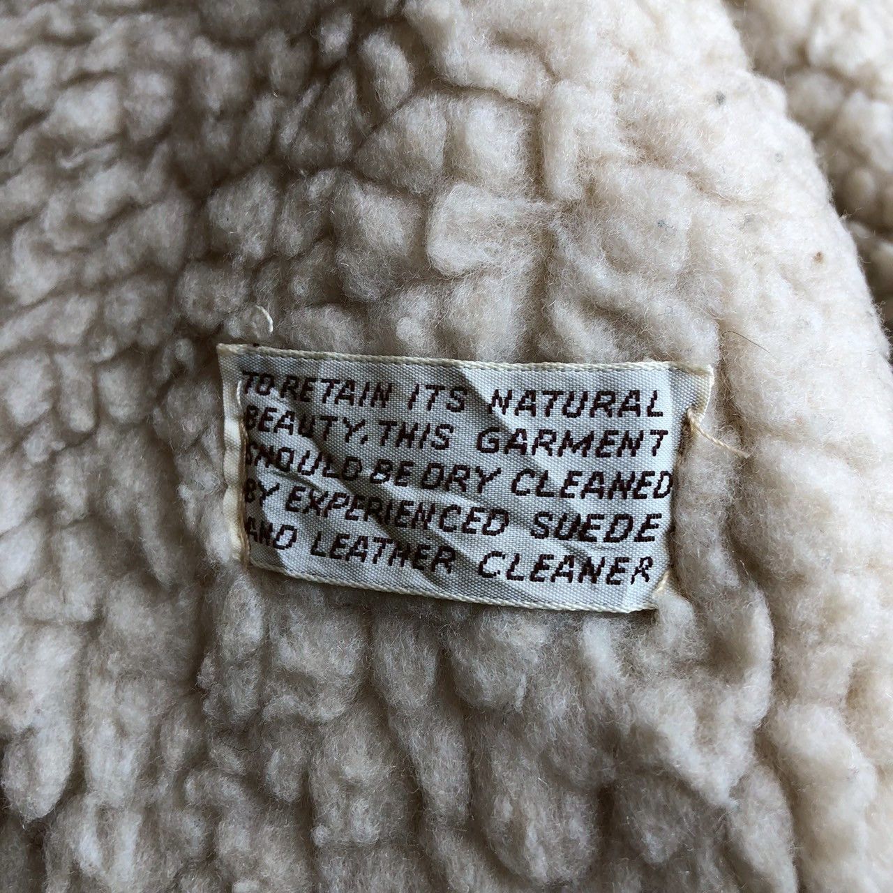 Levi's Extremely RARE Vintage Levis 60s Suede Leather Sherpa Jacket Size US L / EU 52-54 / 3 - 10 Thumbnail