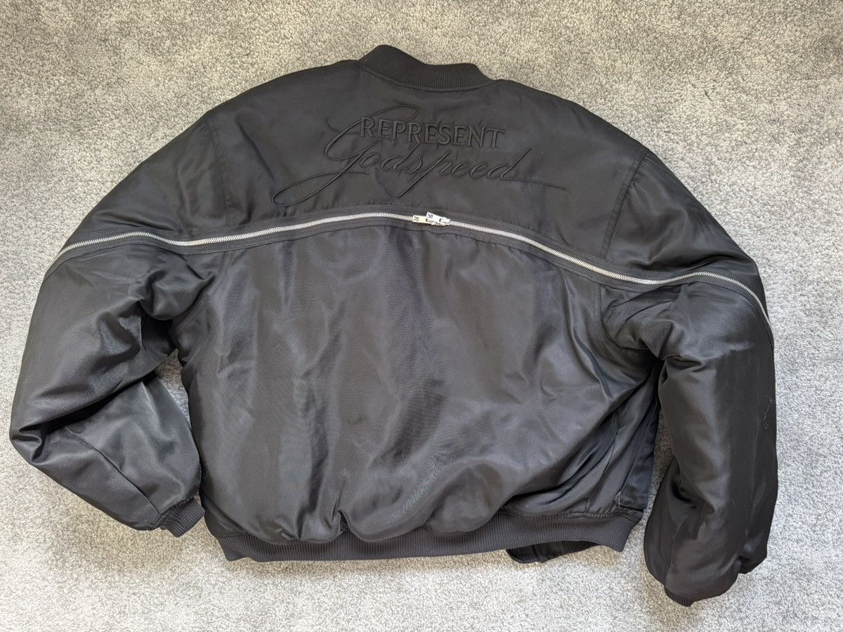 Represent GodSpeed Black Bomber Jacket - Latest Collection