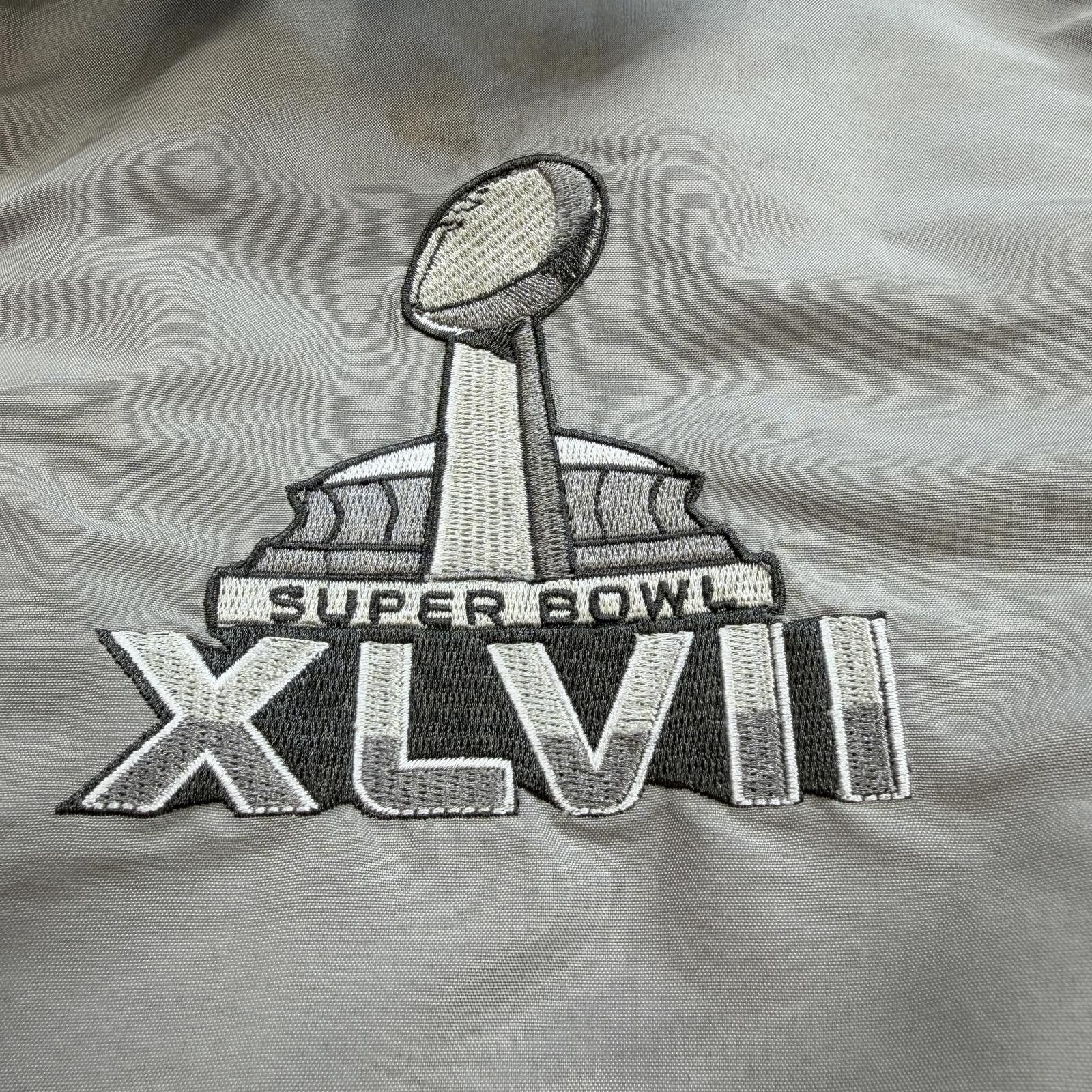 NFL NFL Super Bowl XLVII 2013 New Orleans Pullover Jacket Mens L Size US L / EU 52-54 / 3 - 6 Thumbnail