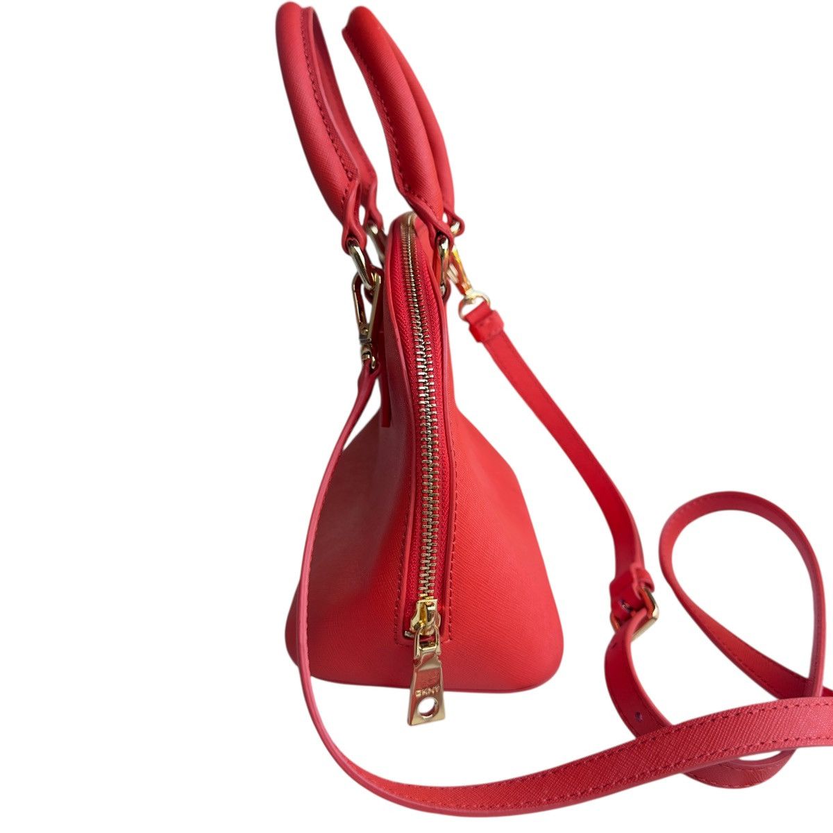 DKNY DKNY Bryant Park Saffiano red satchel crossbody bag Size ONE SIZE - 3 Thumbnail