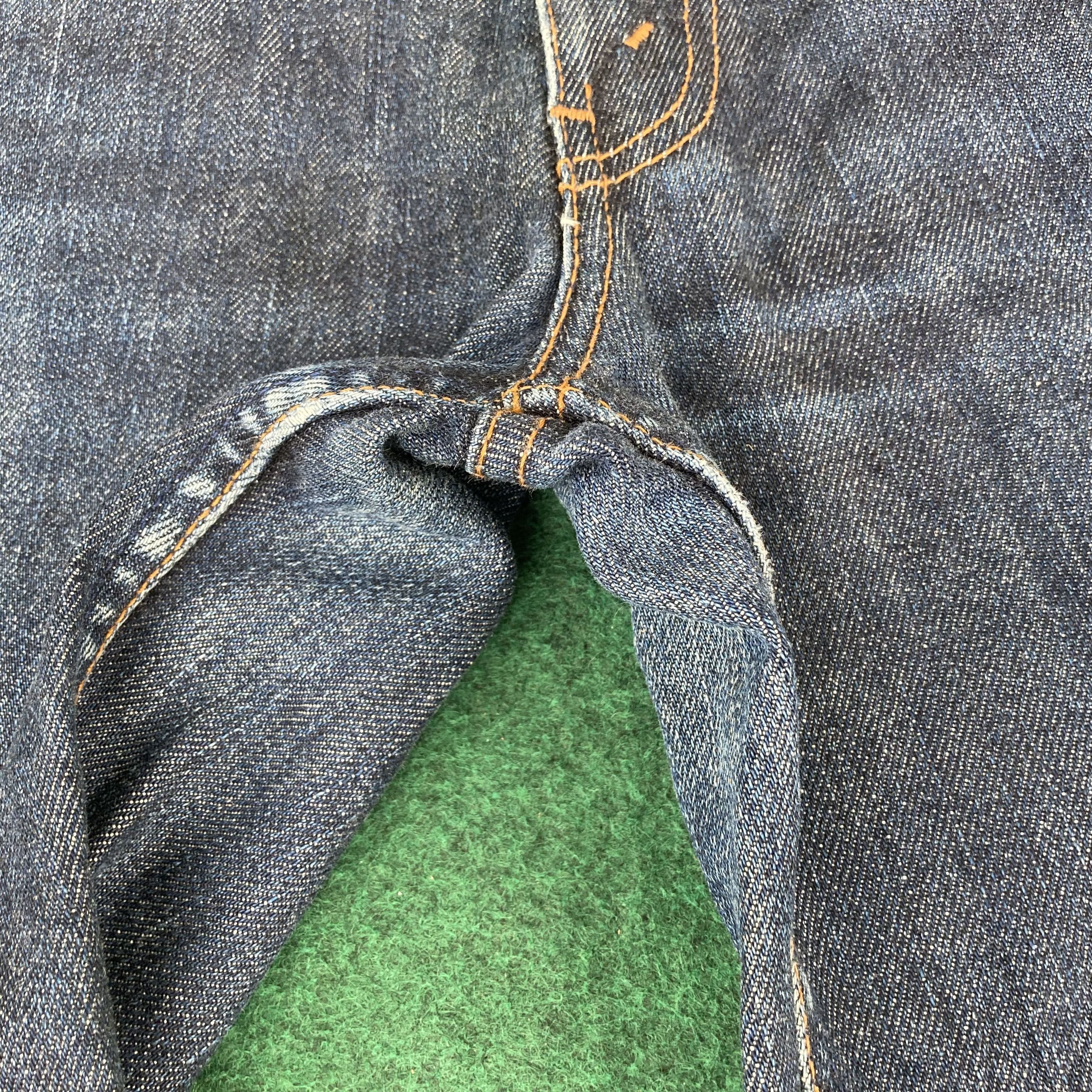 Levi's × Vintage Vtg Levis 517 Ripped Distressed Denim Bootcut Jeans Size US 28 / EU 44 - 7 Thumbnail