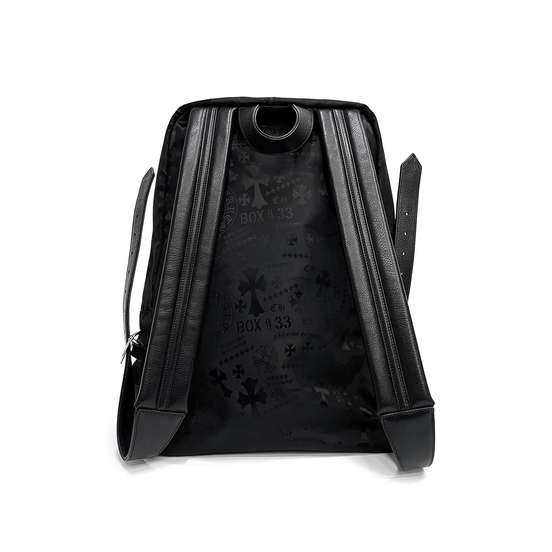 Chrome Hearts Chrome Hearts Nylon Tonal Monogram Cross Backpack Size ONE SIZE - 3 Thumbnail