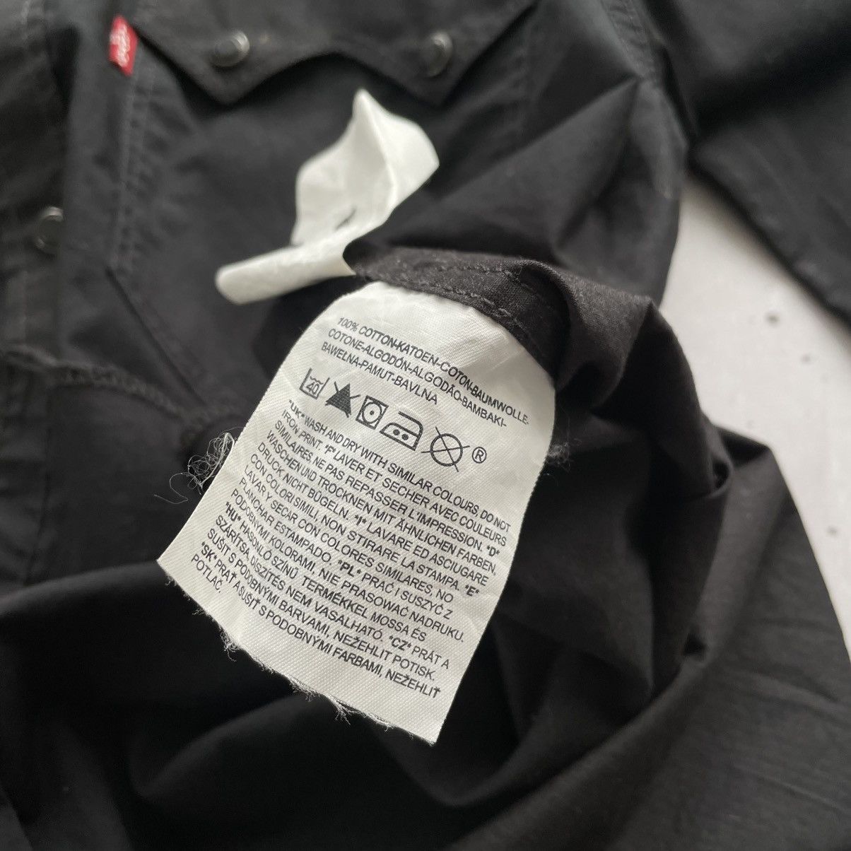 Levi's Vintage Clothing × Vintage Vintage Avantgarde Levi’s Archive Shirt Button Up Size XL Size US XL / EU 56 / 4 - 9 Thumbnail