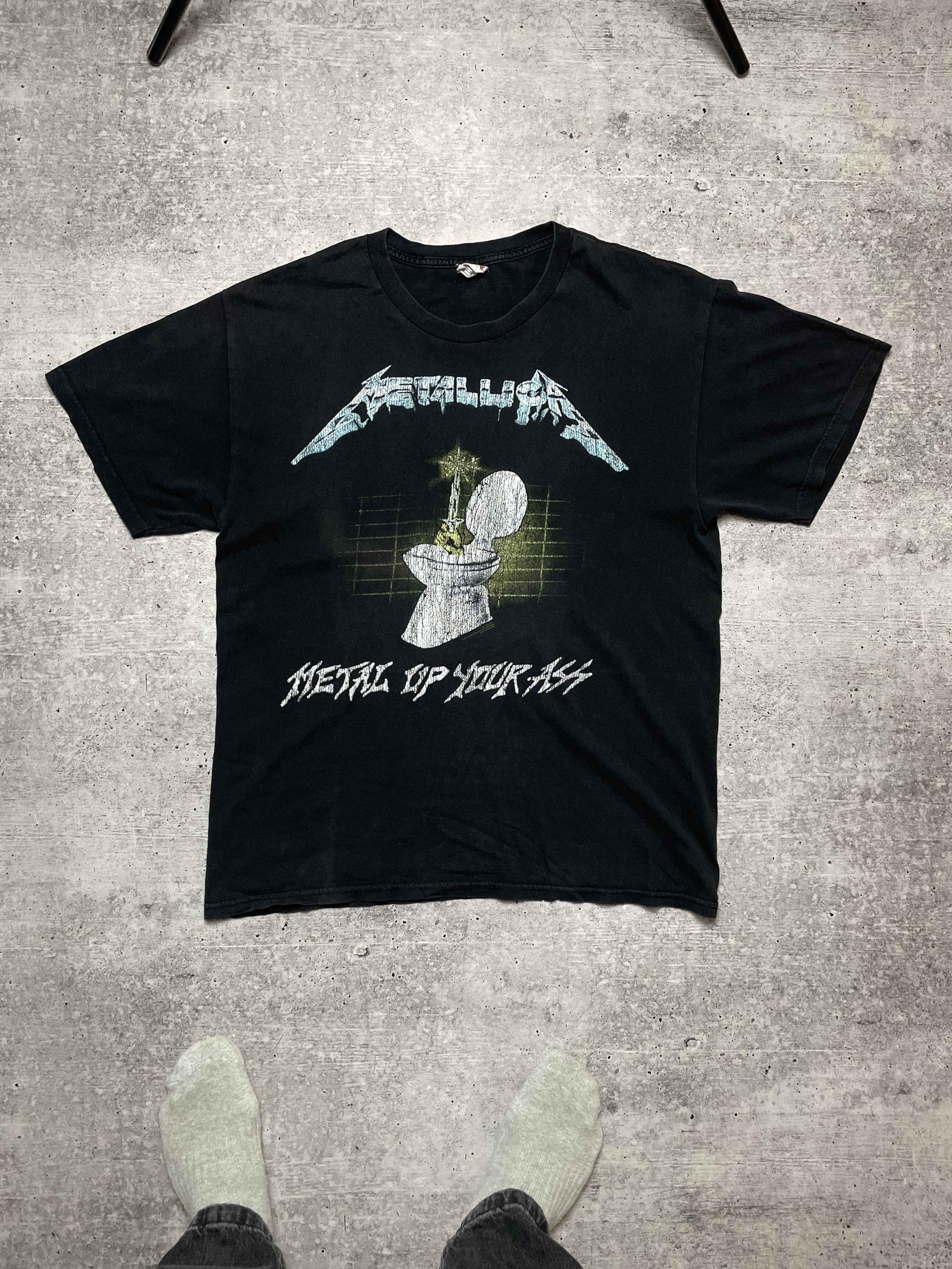Metallica Vintage Metallica Metal Up Your Ass Tee Alstyle Tag L Size US L / EU 52-54 / 3 - 1 Thumbnail