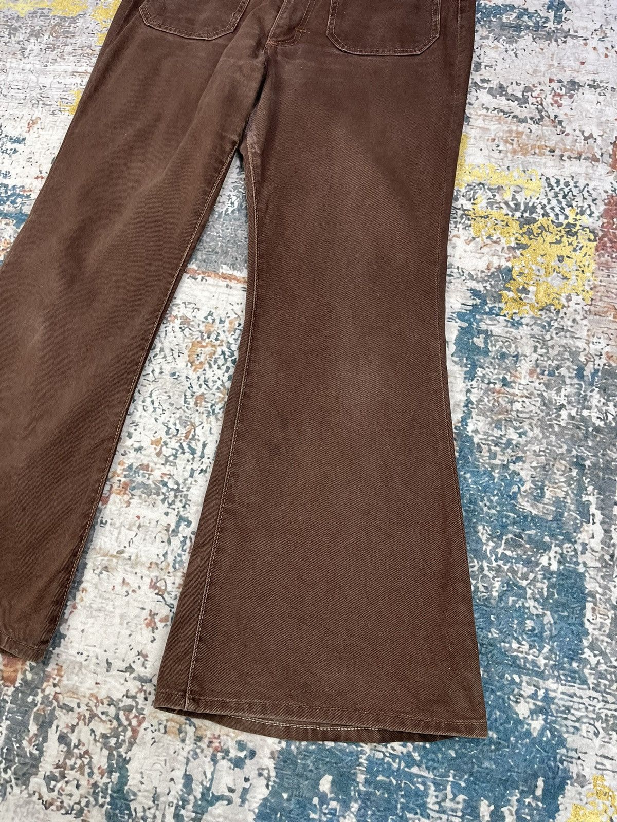 Wrangler Vintage Wrangler Boot Cut Flared Jeans Size US 34 / EU 50 - 3 Thumbnail
