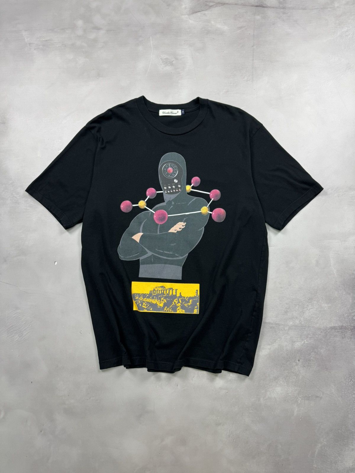Undercover Ss24 Undercover Cyborg Collage Tee(Black/4) Size US XL / EU 56 / 4 - 1 Thumbnail