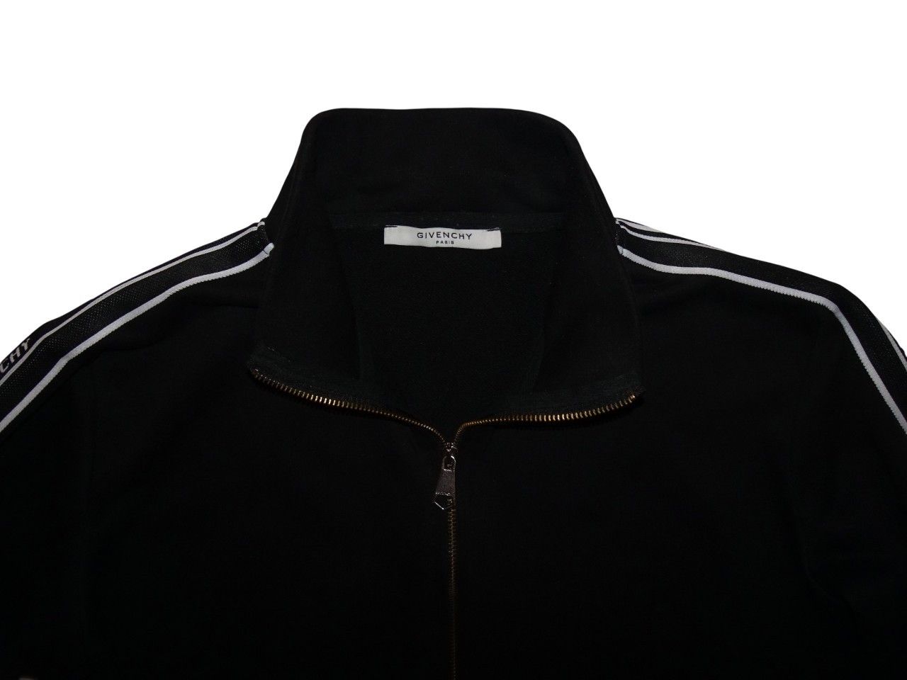 Givenchy GIVENCHY LOGO TAPE ZIPPED JACKET Size US M / EU 48-50 / 2 - 2 Thumbnail