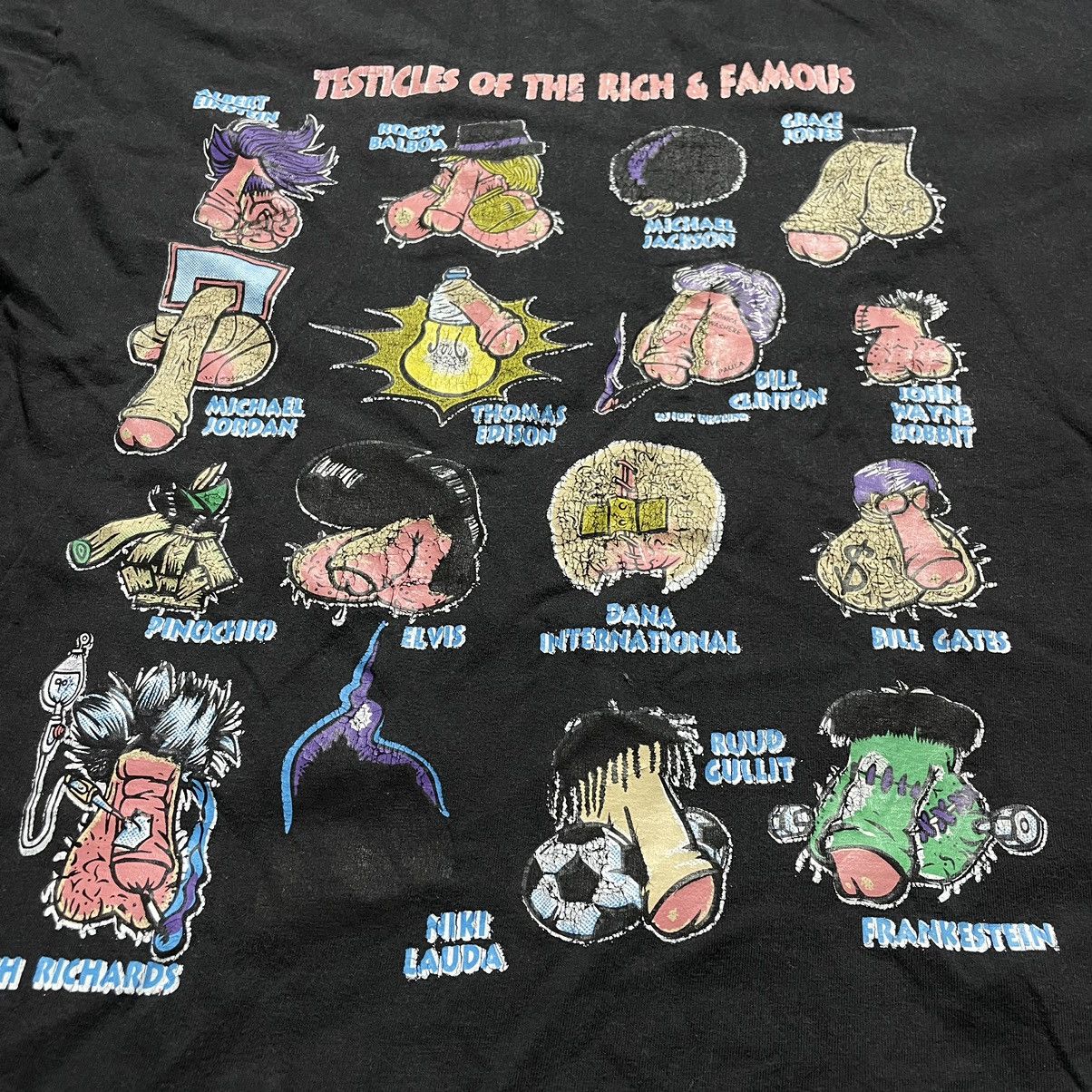 Vintage Vintage Y2K Graphic Tee Adult Humor Funny Slogan Streetwear Size US M / EU 48-50 / 2 - 5 Thumbnail